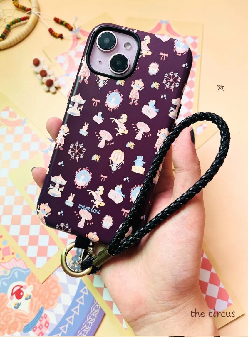 Fantasy Circus Printed Double Layer Phone Case