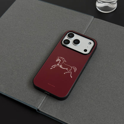 Fearless Horse Art Phone Case | iPhone Case | Three Fleas