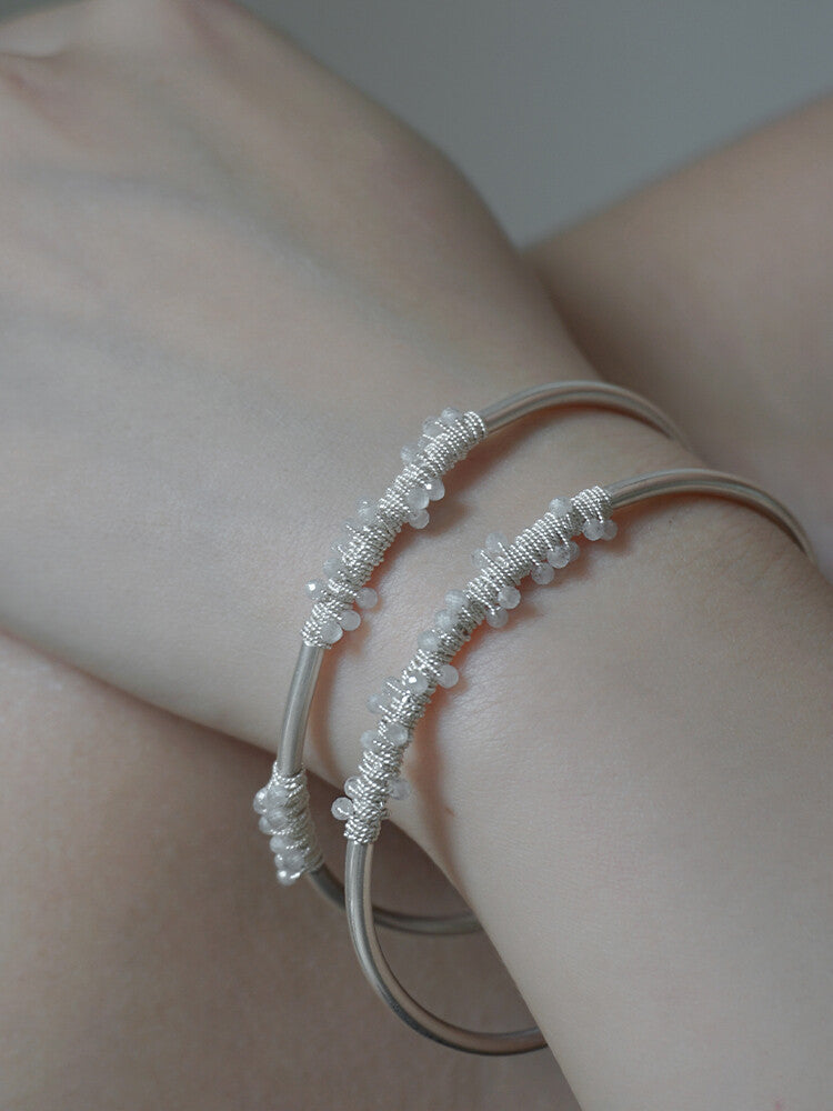 Firefly Sterling Silver Filigree Bracelet