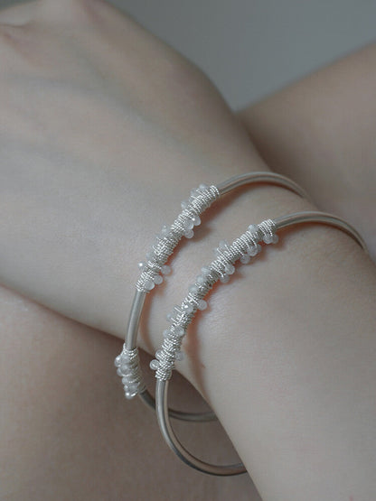 Firefly Sterling Silver Filigree Bracelet