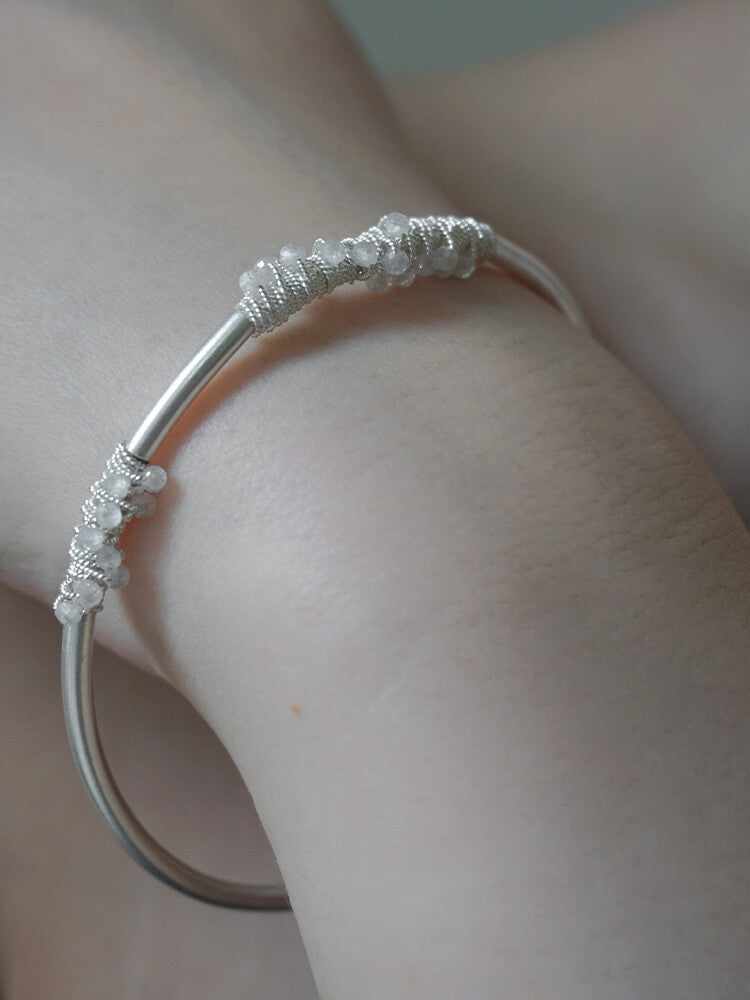 Firefly Sterling Silver Filigree Bracelet