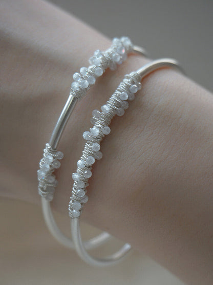 Firefly Sterling Silver Filigree Bracelet