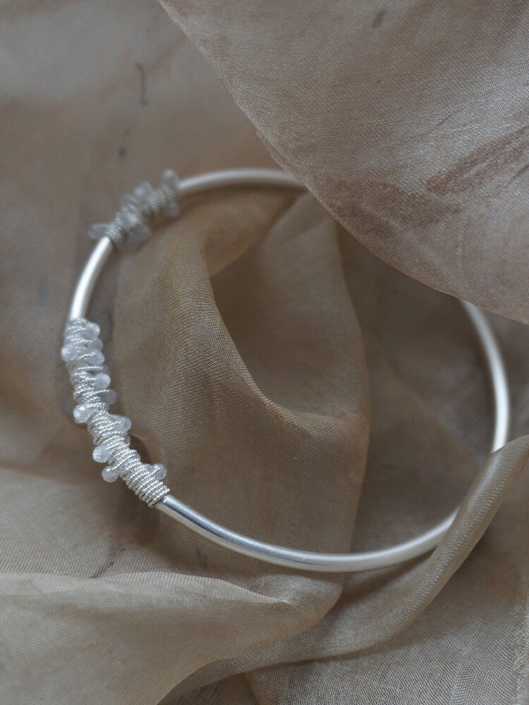 Firefly Sterling Silver Filigree Bracelet