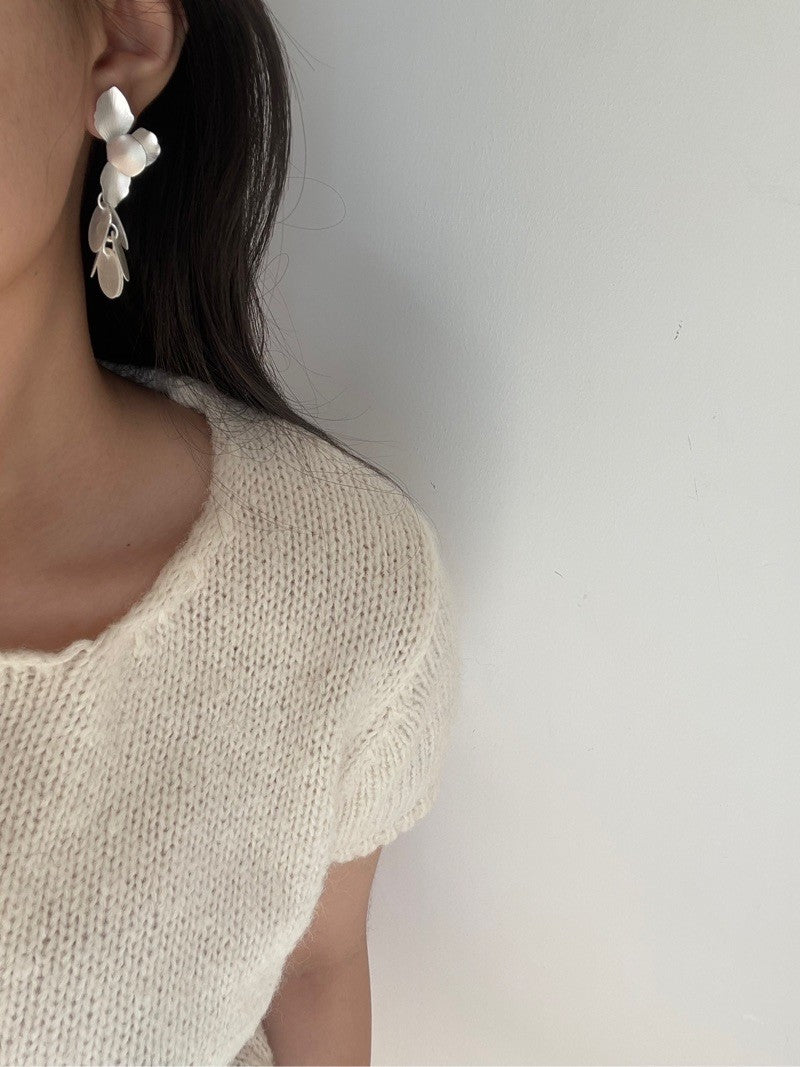 Fish Scale Shell Earrings