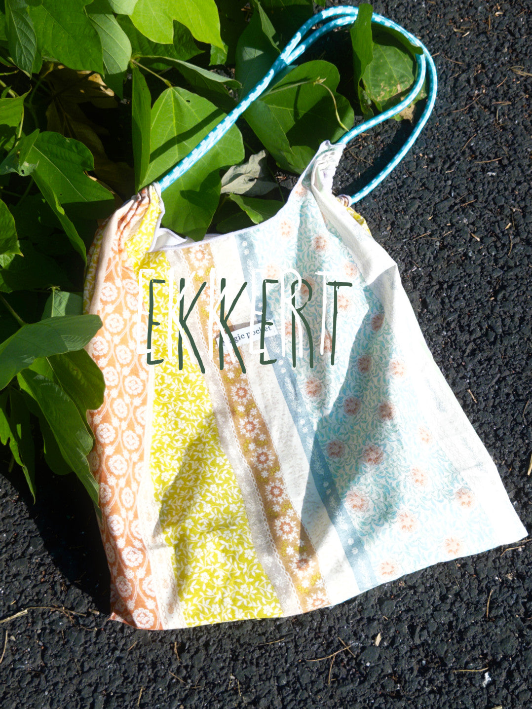 Floral Eco-Friendly Reusable Shoulder Bag