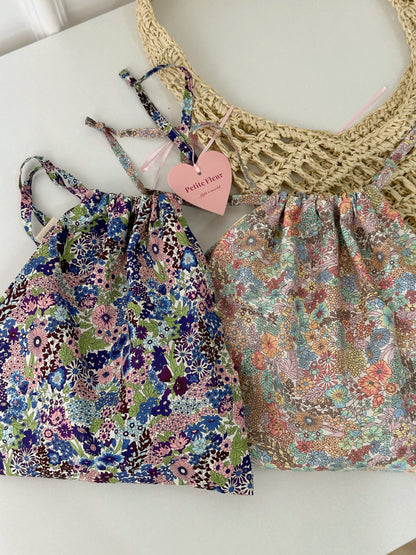 Floral Handwoven Straw Bag