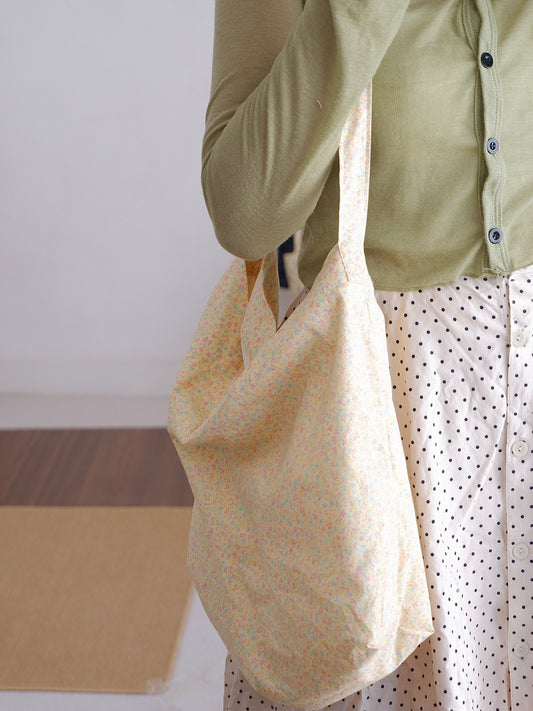 Floral Printed Reusable Tote Bag