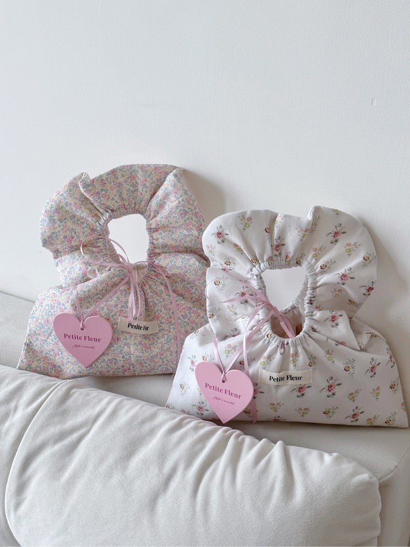Floral Ruffles Mini Handbag