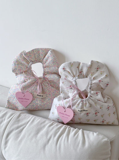 Floral Ruffles Mini Handbag