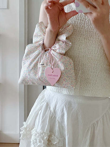 Floral Ruffles Mini Handbag