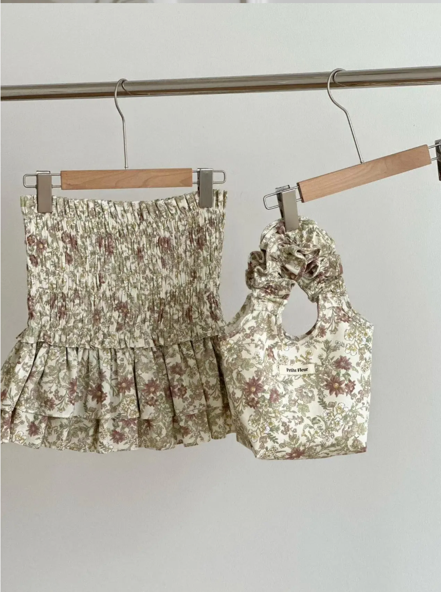 Floral Vacation Bucket Bag