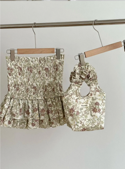 Floral Vacation Bucket Bag