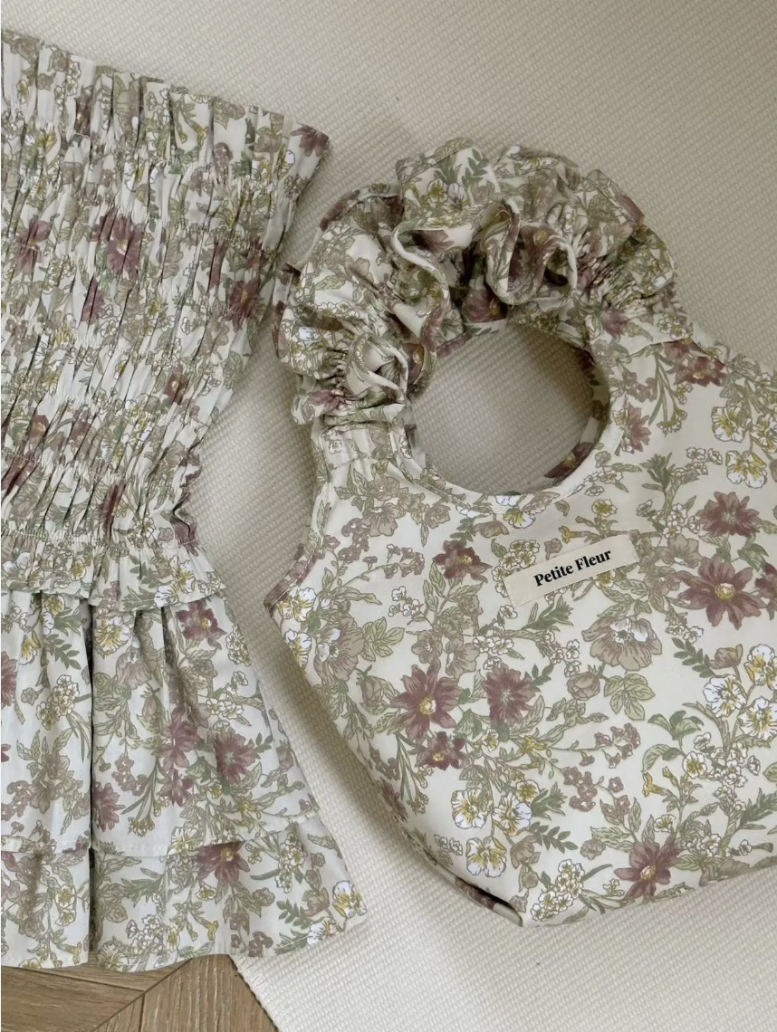 Floral Vacation Bucket Bag