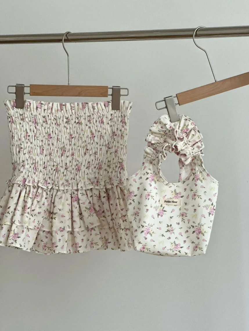 Floral Vacation Bucket Bag