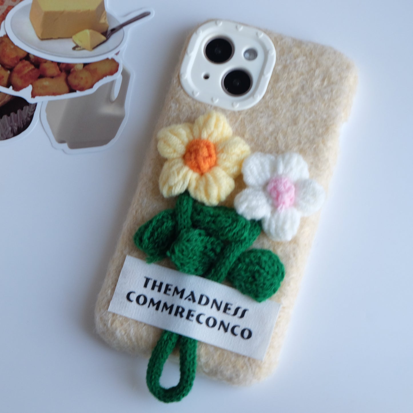 Flower Furry Phone Case