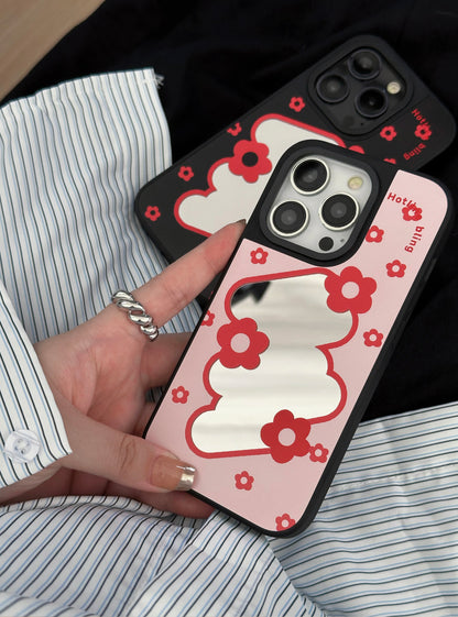 Flower Mirror Phone Case