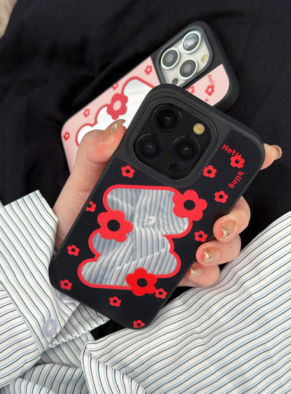 Flower Mirror Phone Case