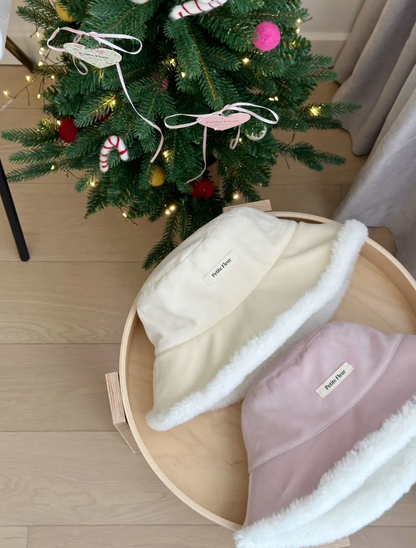 Fluffy Doubleface Wool Bucket Hat