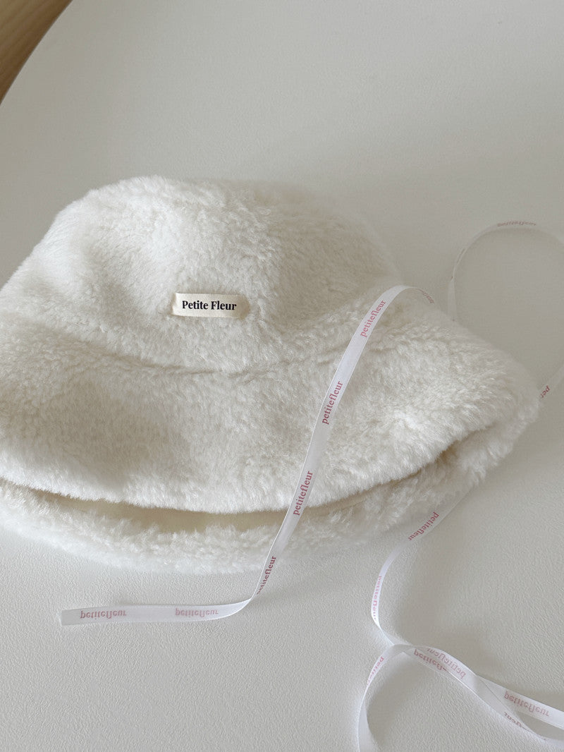 Fluffy Doubleface Wool Bucket Hat