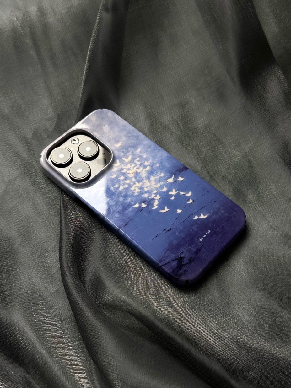Flying Birds Printed Phone Case