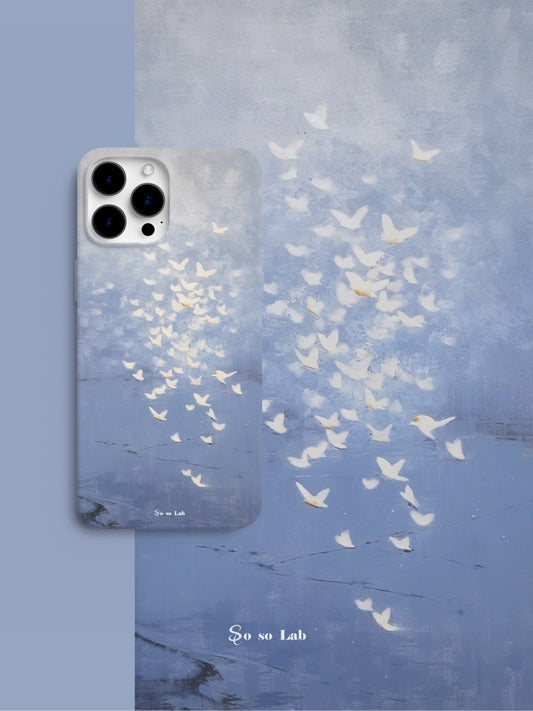 Flying Birds Printed Phone Case