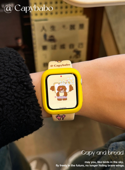 Forest Concert Cartoon Apple Watch Band