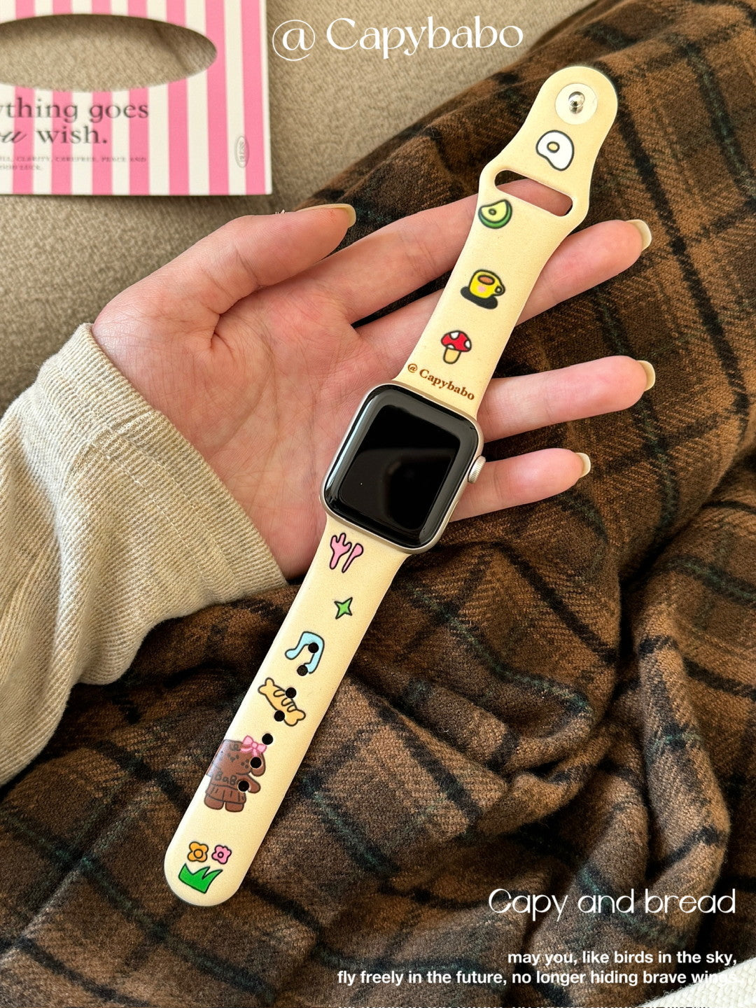 Forest Concert Cartoon Apple Watch Band