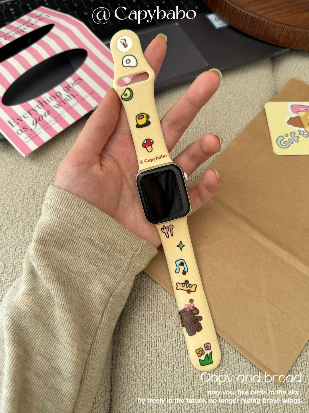 Forest Concert Cartoon Apple Watch Band