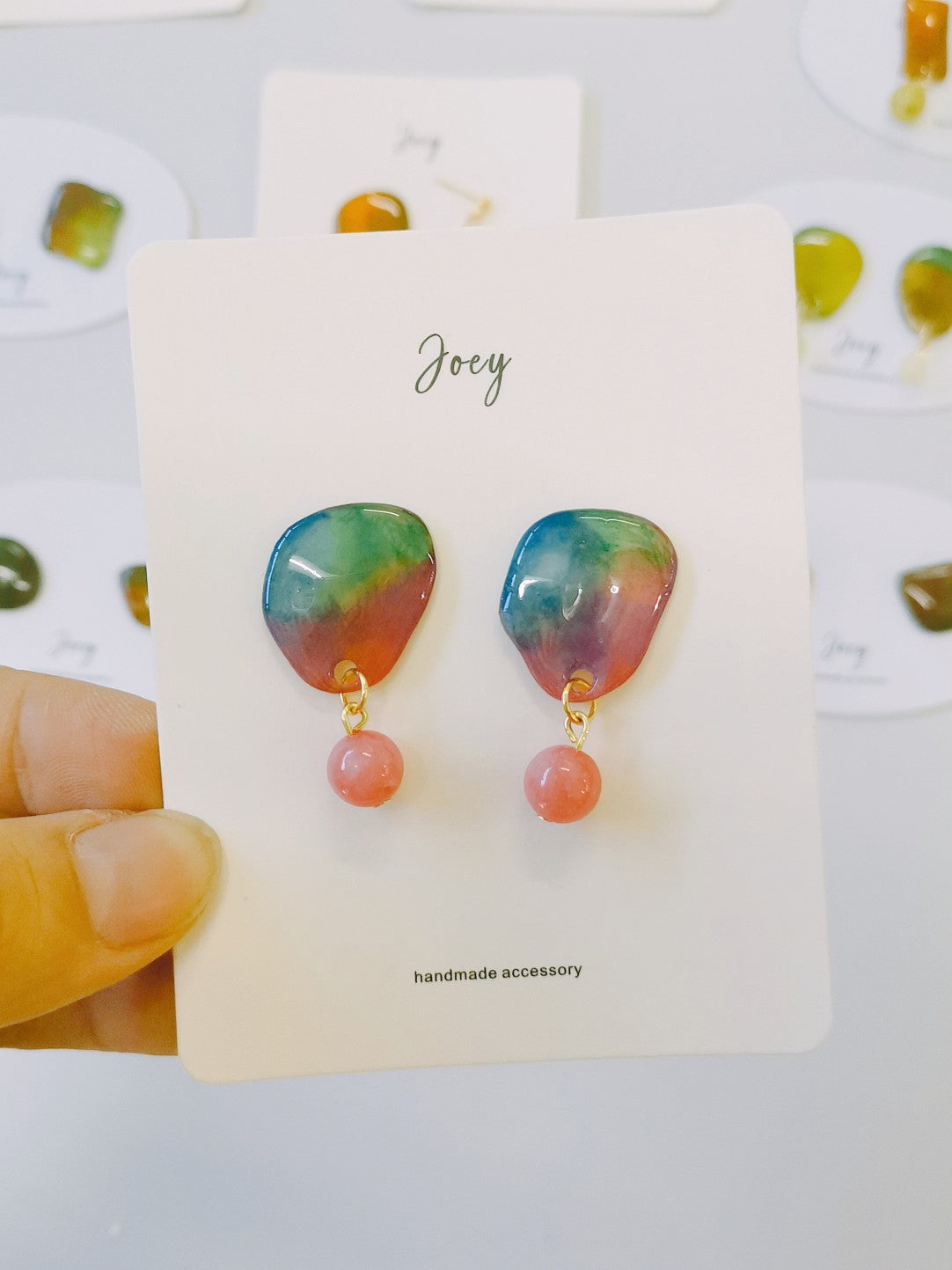 Forest Shrink Plastic Earrings
