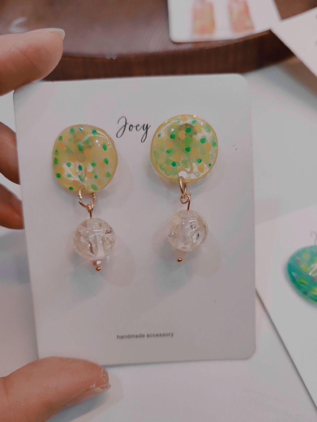 Forest Shrink Plastic Earrings