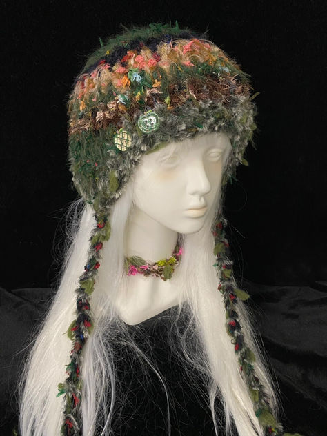 Forest & Umber Crochet Hat