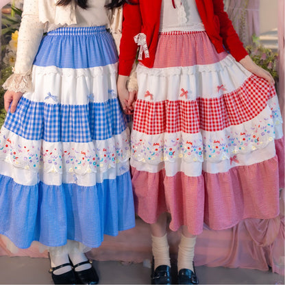Françoise Cupcake Embroidered Skirt