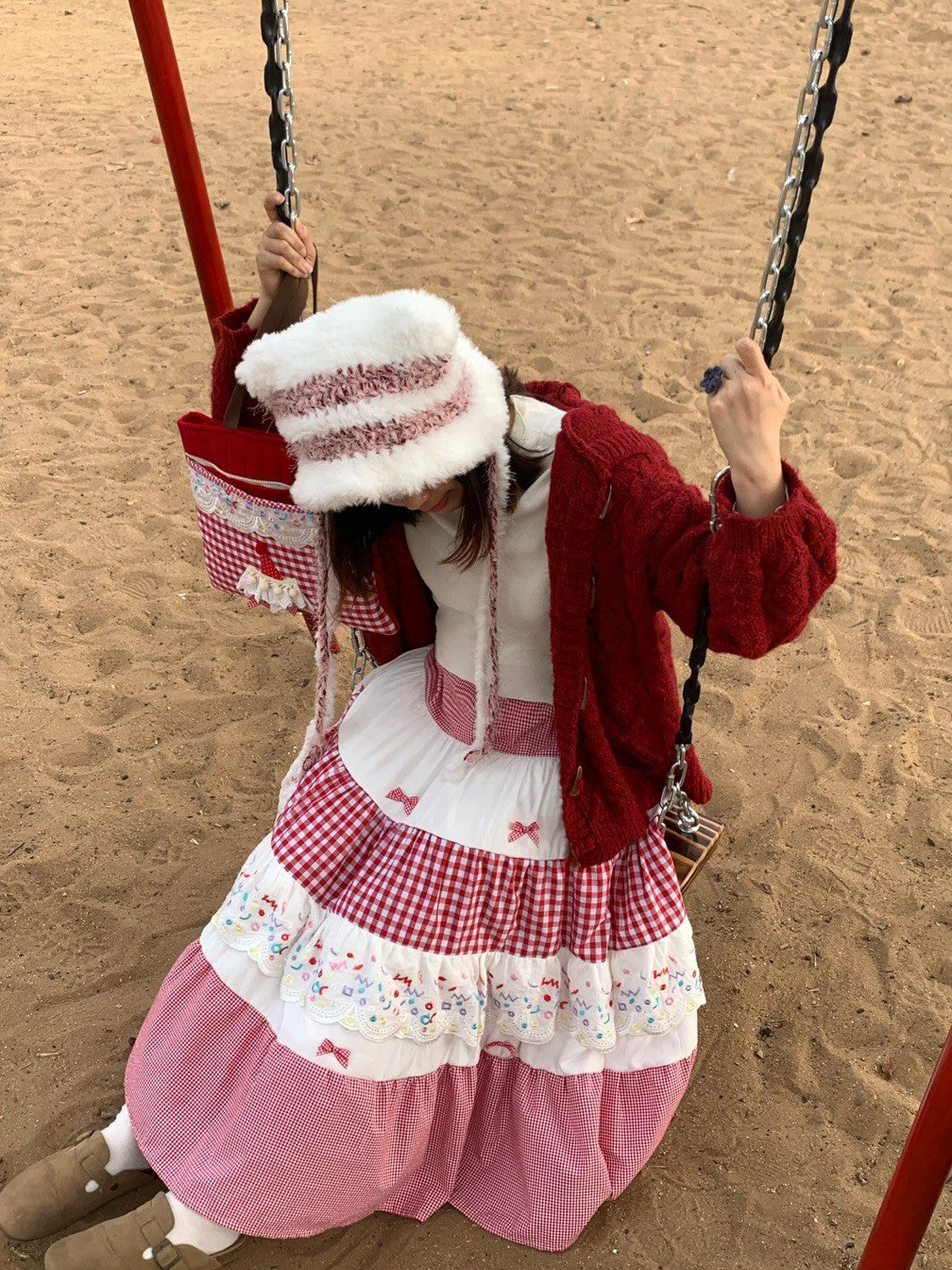 Françoise Cupcake Embroidered Skirt