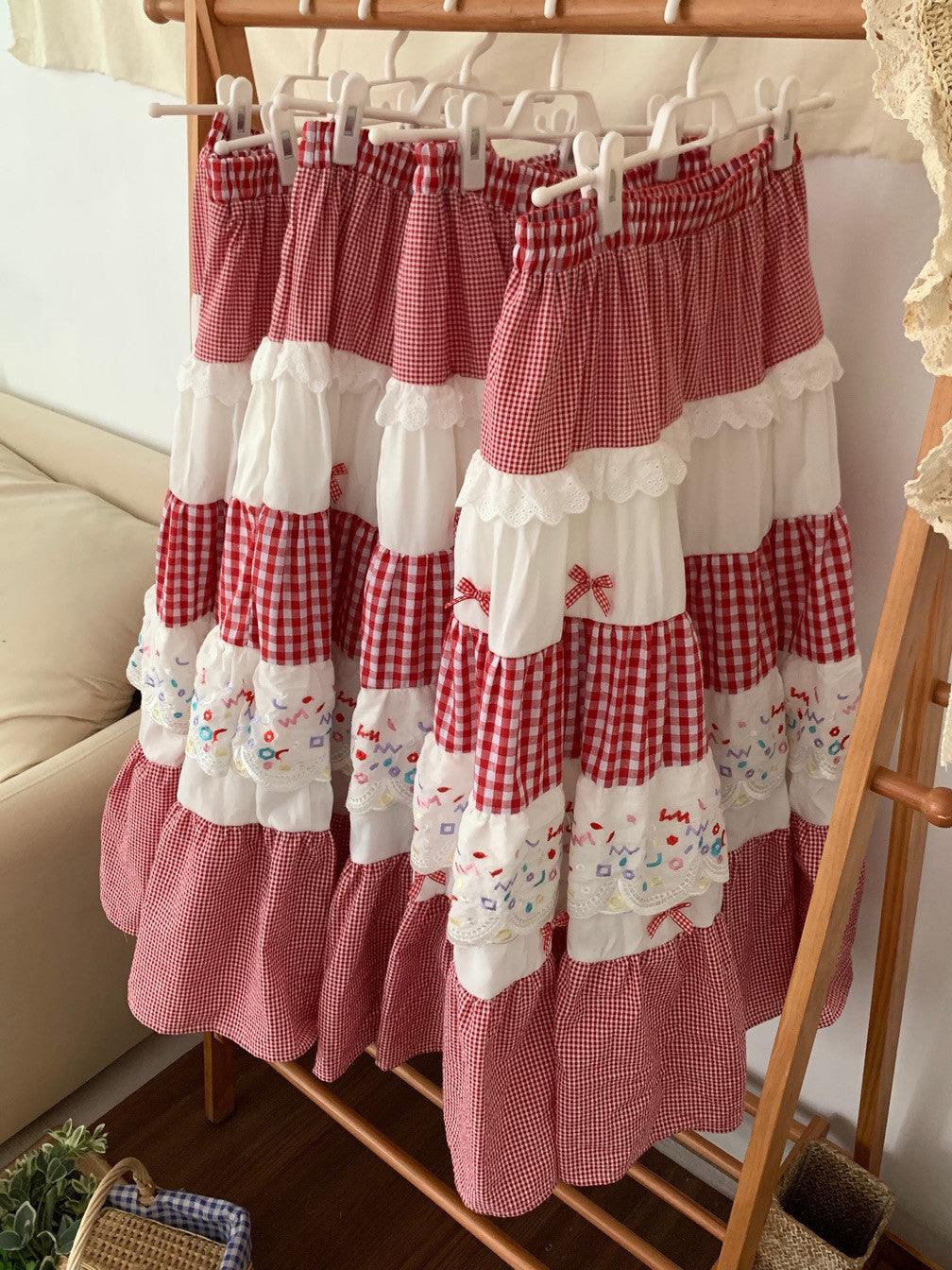 Françoise Cupcake Embroidered Skirt