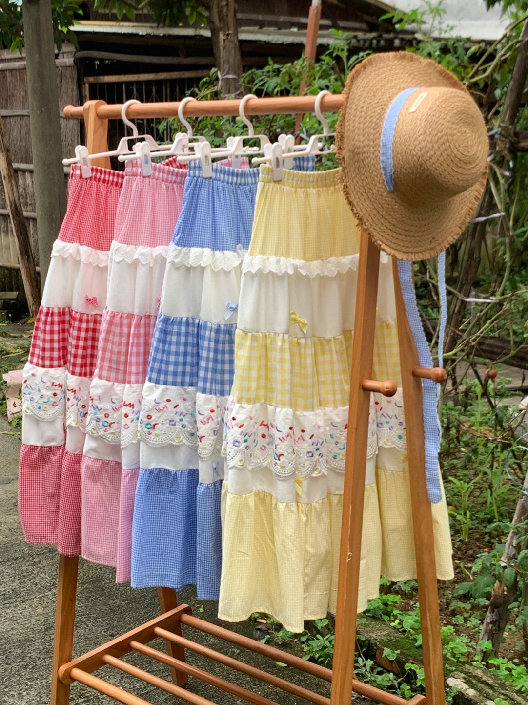 Françoise Cupcake Embroidered Skirt