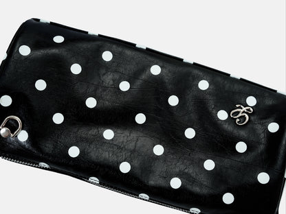 French Retro Polka Dot Soft Cylinder Shoulder Bag | Bag | Three Fleas