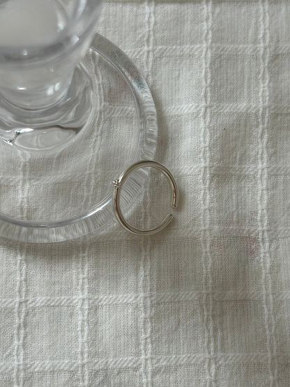 Fruit Silver Open Ring