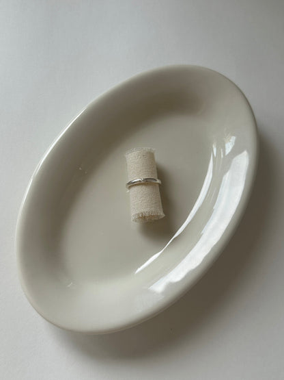 Fruit Silver Open Ring