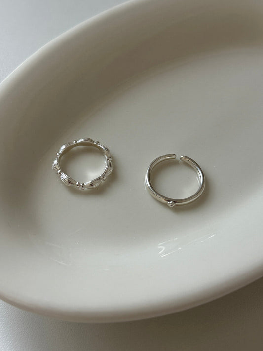 Fruit Silver Open Ring
