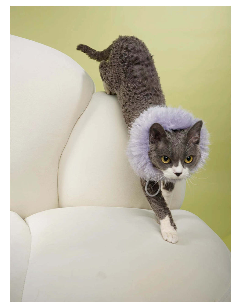Fur Cat Dog Scarf