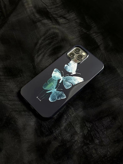 Ghost Butterfly Printed Phone Case