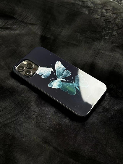 Ghost Butterfly Printed Phone Case