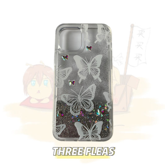 Glitter Quicksand Butterfly Phone Case