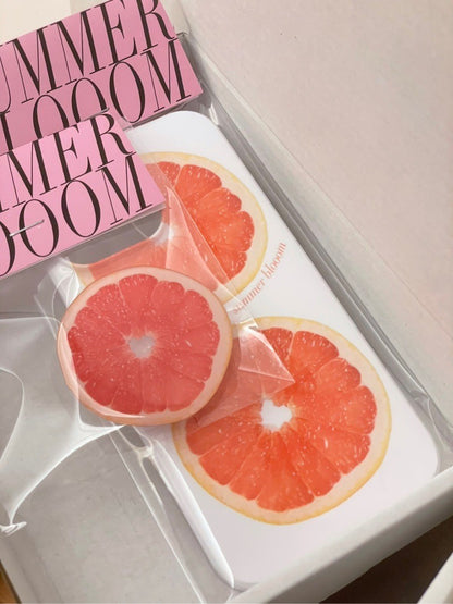 Grapefruit Printed Phone Case