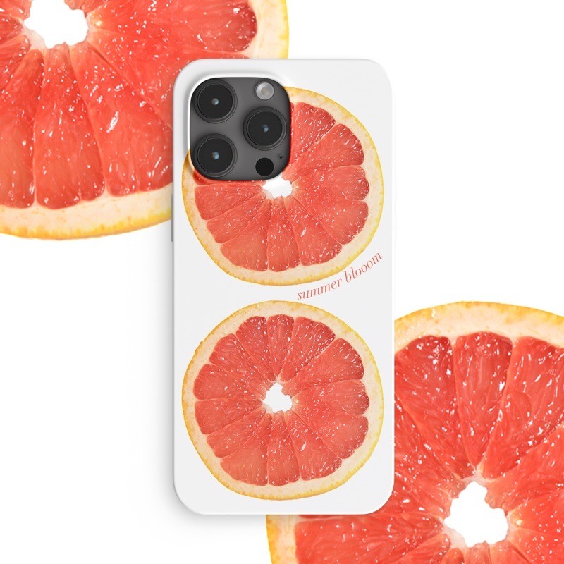 Grapefruit Printed Phone Case