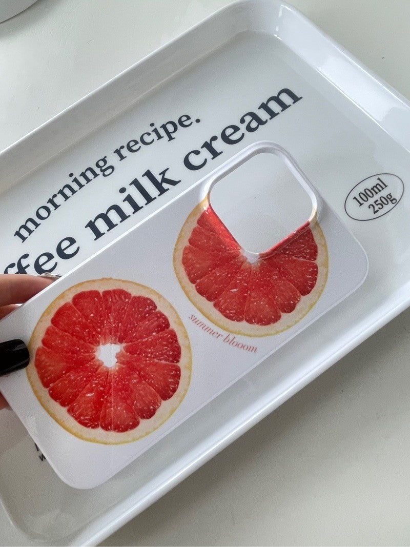 Grapefruit Printed Phone Case