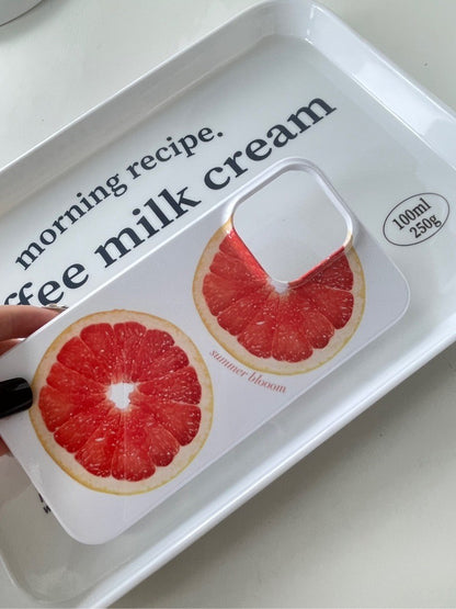 Grapefruit Printed Phone Case