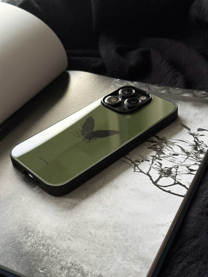 Green Butterfly Phone Case