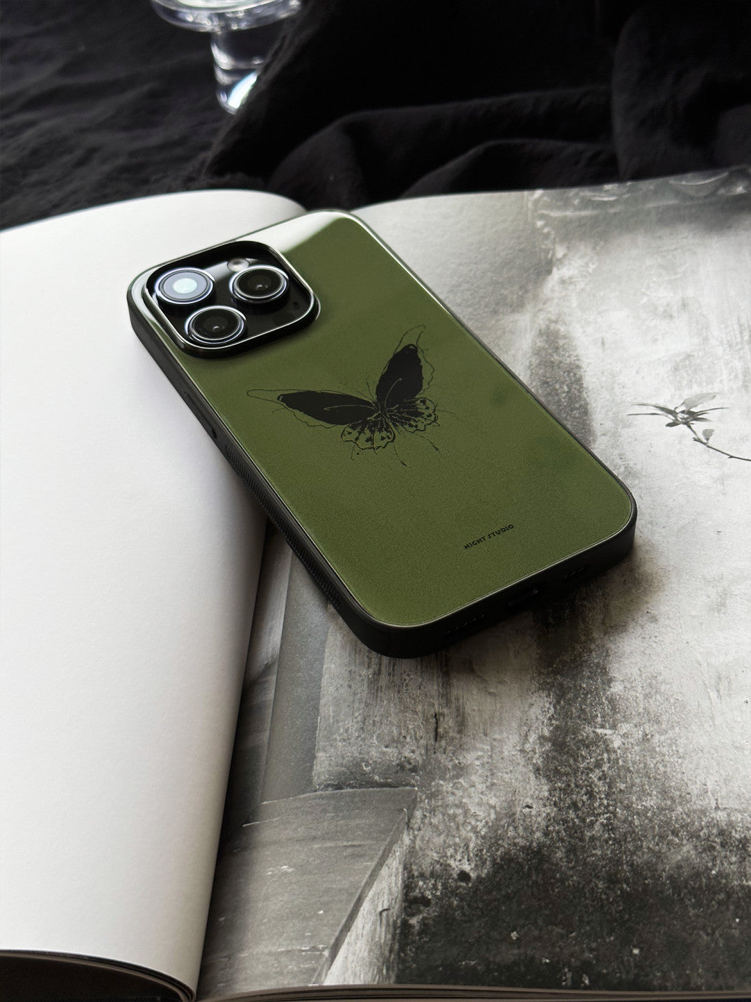 Green Butterfly Phone Case