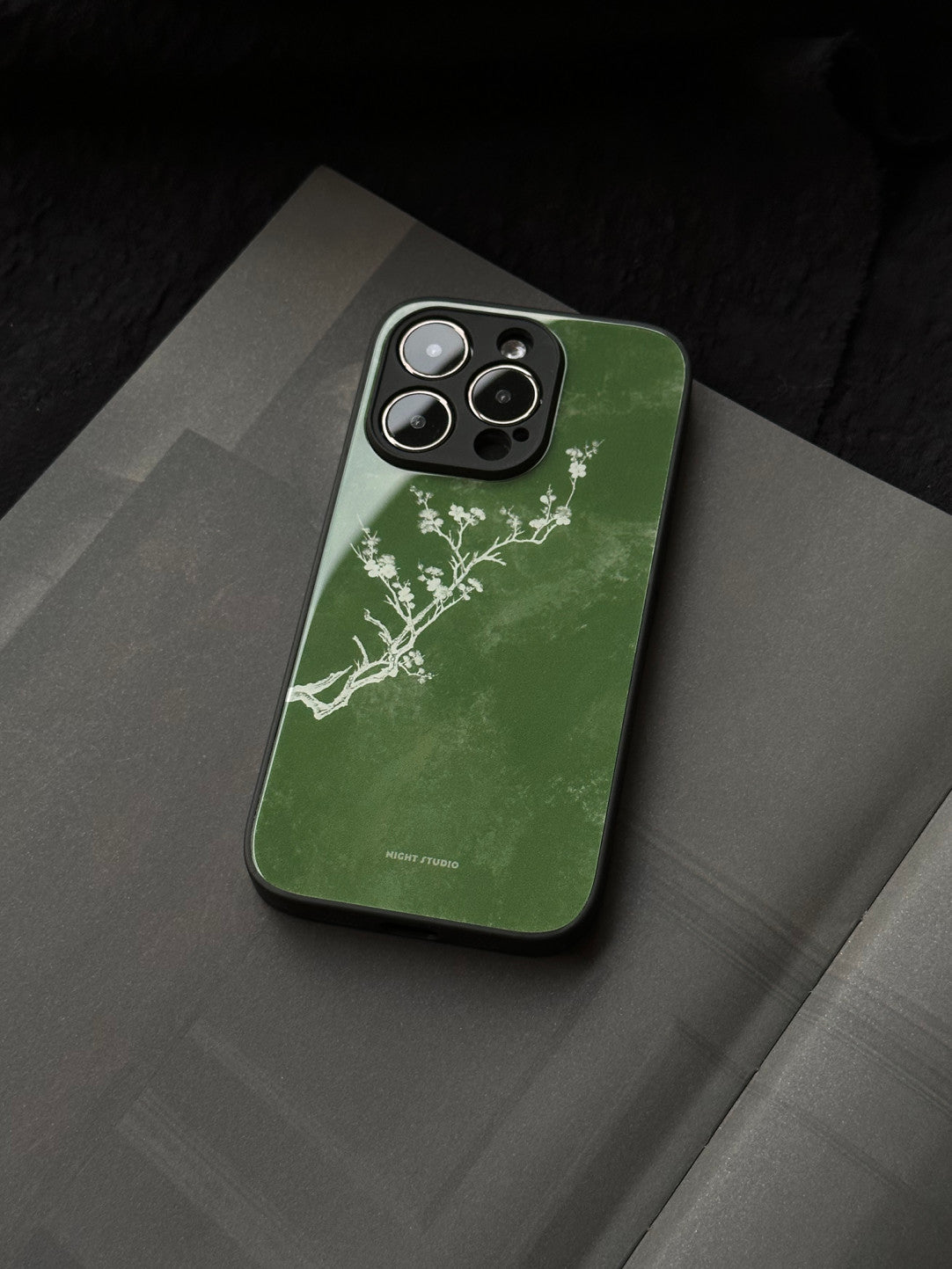 Green Plum Blossom Phone Case